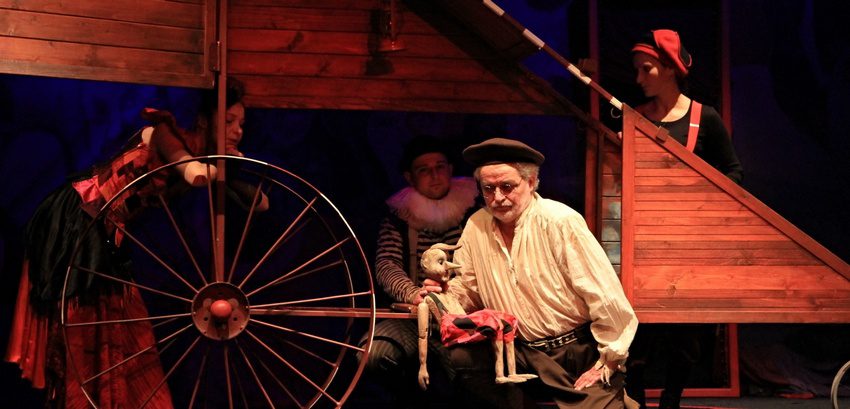 Przedstawienie lalkowe w Teatrze Rabcio